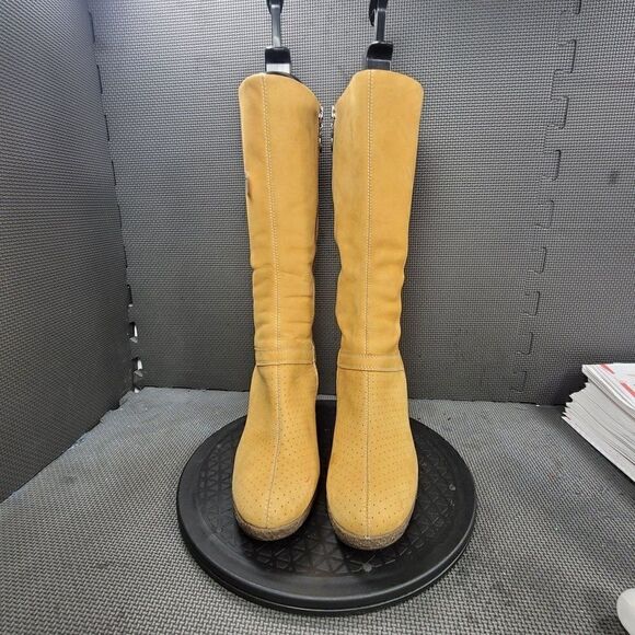 Timberland Wedge heel Leather Boots - Picture 3 of 9